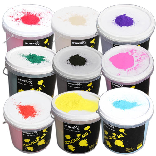 coloured holi powder bulk 10kg buckets